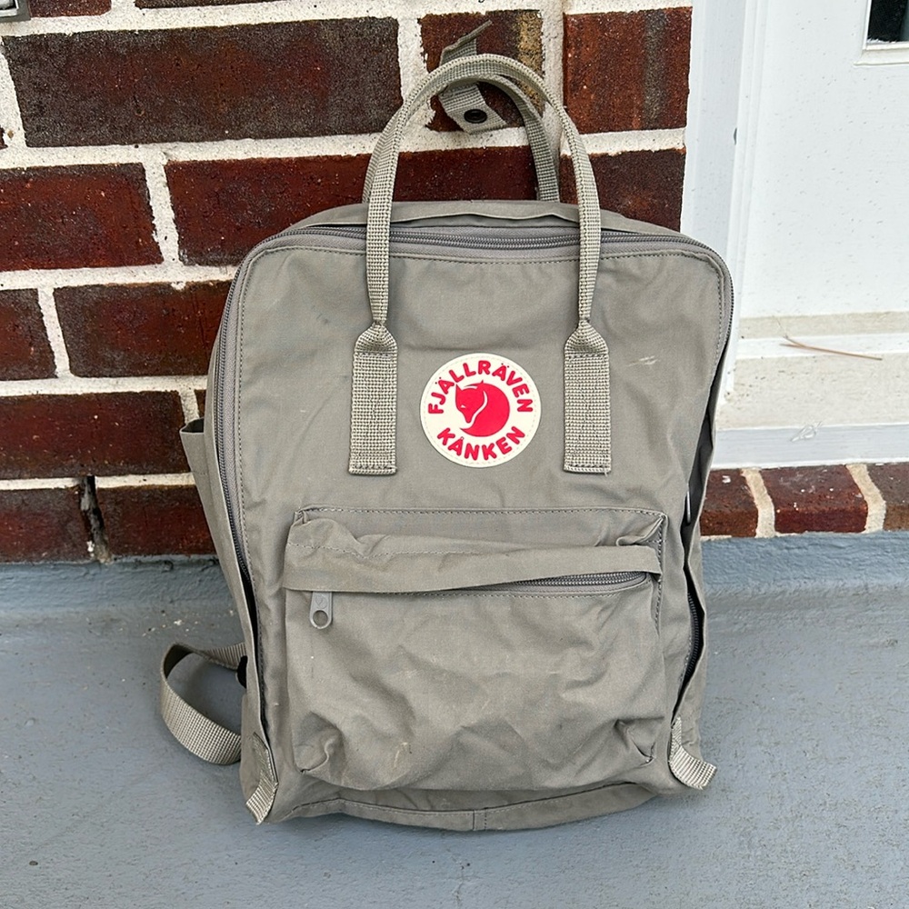 Fjallraven Kanken Everyday Classic Backpack - Super Gray Bag Satchel Pack